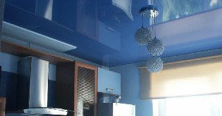 Натяжной потолок на кухню Сестрорецк, цена от 6297 руб.